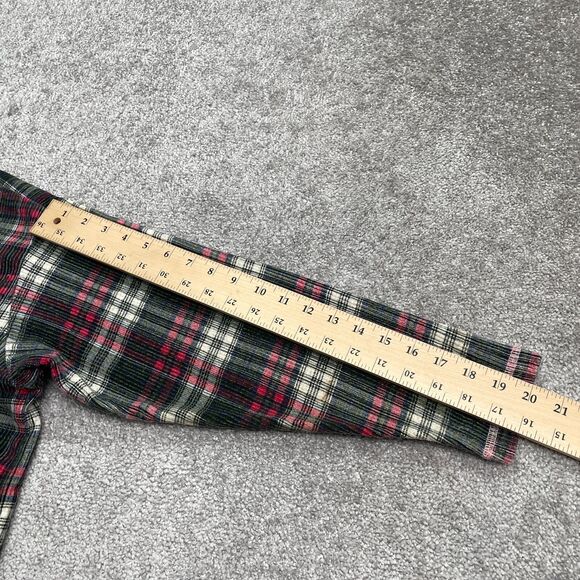 Focus Wear Vintage 90's Seersucker Textured Shirt Mens Medium Multi Plaid Cotton - Picture 8 of 12